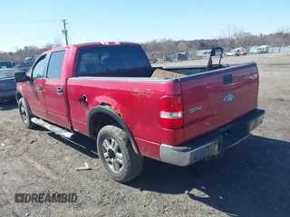 2008 Ford F-150 XLT with VIN 1FTPW14V78FA55613, listed as a IAAI auction lot 41765817 with 142,055 mi miles. Bid and sale history available at carsss.com. Image 3.