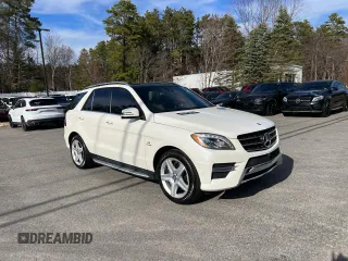 2014 Mercedes-Benz M ML 550 with VIN 4JGDA7DB7EA409158, listed as a Copart auction lot 53398845 with 169,197 mi miles and Clean Title. Bid and sale history available at carsss.com. Image 1.