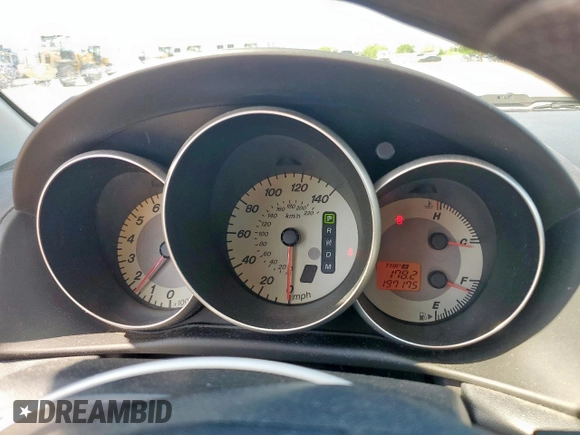 2007 Mazda 3 i Sport with VIN JM1BK12F371718303, listed as a Copart auction lot 54241175 with 197,175 mi miles and Salvage Title. Bid and sale history available at DreamBid. Image 9.