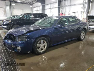 2008 Pontiac Grand Prix z VIN 2G2WP552181107298, wystawiony jako Copart lot #56569695 z przebiegiem 182 162 mil mil oraz Szkoda całkowita • Salvage title. Historia ofert i sprzedaży dostępna na DreamBid. Obrazek 1.