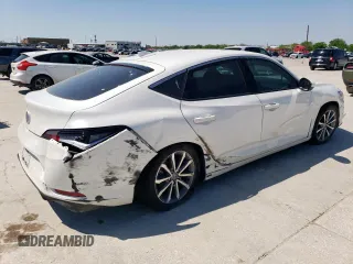 2023 Acura Integra with VIN 19UDE4H29PA008961, listed as a Copart auction lot 52236715 with 31,518 mi miles and Salvage title. Bid and sale history available at DreamBid. Image 3.