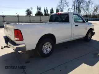 2023 Ram 1500 Tradesman with VIN 3C6JR6DG4PG664982, listed as a Copart auction lot 48566435 with 21,317 mi miles and Clean title. Bid and sale history available at DreamBid. Image 3.