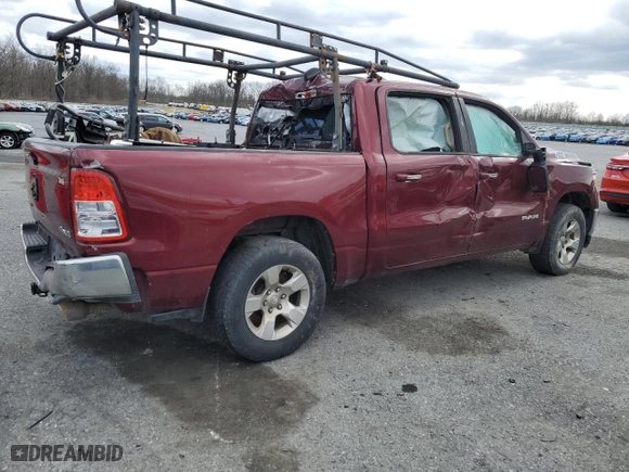2020 Ram 1500 Big Horn with VIN 1C6SRFFT7LN101571, listed as a Copart auction lot 50759385 with 233,095 mi miles and Clean Title. Bid and sale history available at carsss.com. Image 3.