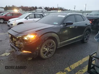 2022 Mazda CX-30 2.5 Turbo with VIN 3MVDMBAY6NM431211, listed as a Copart auction lot 81395264 with 30,205 mi miles and Salvage Title. Bid and sale history available at carsss.com. Image 1.