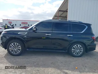 2022 Nissan Armada SL with VIN JN8AY2BAXN9390661, listed as a IAAI auction lot 41724683 with 48,968 mi miles. Bid and sale history available at carsss.com. Image 14.