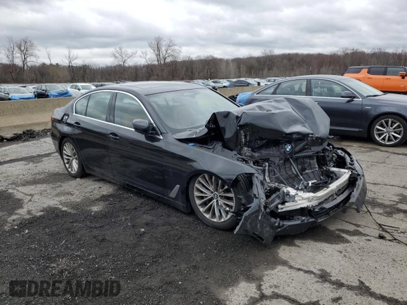2023 BMW 5 Series 530i xDrive with VIN WBA13BJ05PCN16611, listed as a Copart auction lot 52170075 with Not Provided miles and Salvage Title. Bid and sale history available at DreamBid. Image 4.