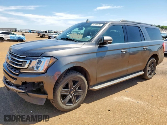 2020 Ford Expedition Max XLT with VIN 1FMJK1HT1LEA71102, listed as a Copart auction lot 57693765 with 92,136 mi miles and Salvage title. Bid and sale history available at DreamBid. Image 1.