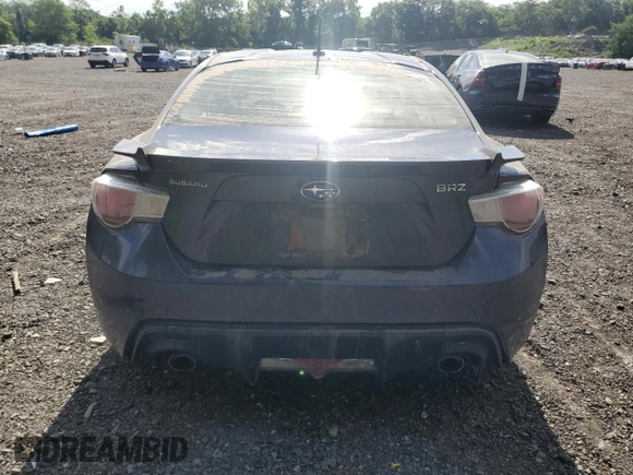 2014 Subaru BRZ Limited with VIN JF1ZCAC15E9605178, listed as a Copart auction lot 65110945 with Not provided miles and Salvage title. Bid and sale history available at DreamBid. Image 6.