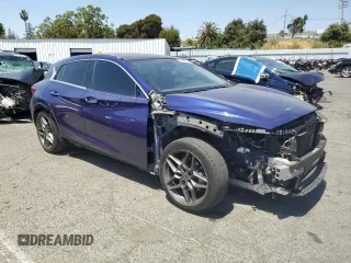 2017 Infiniti QX30 Sport with VIN SJKCH5CP0HA029397, listed as a Copart auction lot 62489194 with 72,686 mi miles and Salvage Title. Bid and sale history available at carsss.com. Image 4.