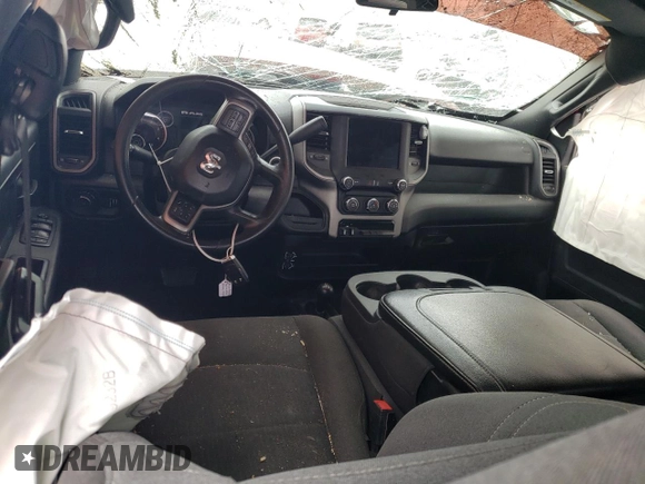 2021 Ram 2500 Tradesman with VIN 3C6UR5CL3MG509955, listed as a Copart auction lot 48701105 with 134,225 mi miles and Salvage Title. Bid and sale history available at carsss.com. Image 8.