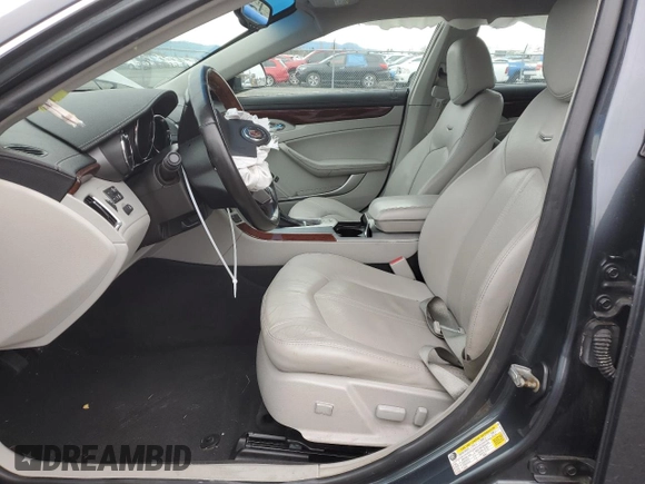 2013 Cadillac CTS Performance with VIN 1G6DK5E30D0137699, listed as a Copart auction lot 80335374 with 81,104 mi miles and Salvage Title. Bid and sale history available at DreamBid. Image 7.
