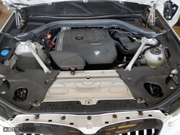 2024 BMW X3 xDrive30i with VIN 5UX53DP03R9U53322, listed as a Copart auction lot 44463785 with 12,091 mi miles and Salvage Title. Bid and sale history available at carsss.com. Image 12.