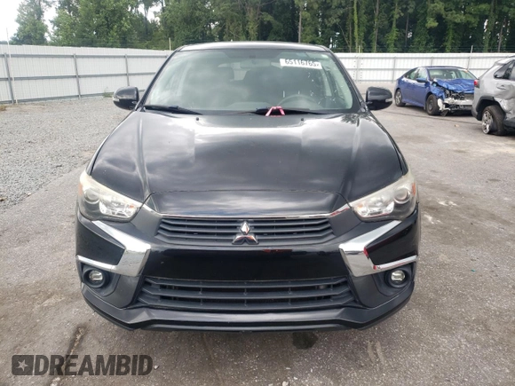 2017 Mitsubishi Outlander ES with VIN JA4AP3AU3HZ010476, listed as a Copart auction lot 65116765 with 110,042 mi miles and Clean title. Bid and sale history available at DreamBid. Image 5.