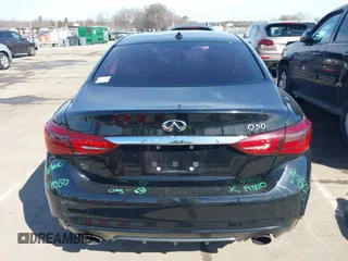 2018 Infiniti Q50 Luxe with VIN JN1EV7AP6JM592321, listed as a IAAI auction lot 41566556 with 109,545 mi miles and . Bid and sale history available at DreamBid. Image 16.