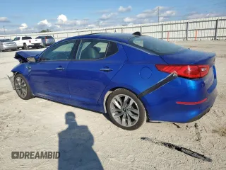 2015 Kia Optima SX Turbo with VIN 5XXGR4A66FG362260, listed as a Copart auction lot 85453044 with 0 mi miles and Salvage Title. Bid and sale history available at carsss.com. Image 2.
