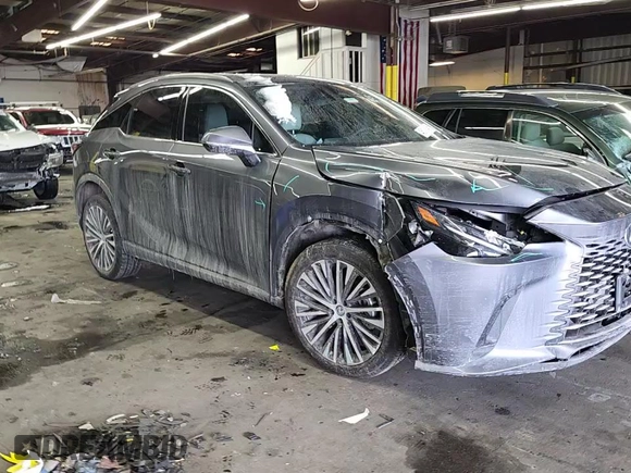 2023 Lexus RX with VIN 2T2BBMCA0PC003815, listed as a Copart auction lot 45183545 with 0 mi miles and Salvage Title. Bid and sale history available at carsss.com. Image 11.
