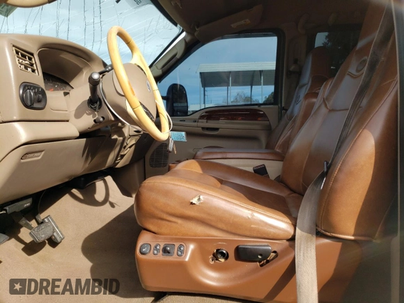 2003 Ford Super Duty F-250 XL with VIN 1FTNW21PX3ED15505, listed as a Copart auction lot 42874635 with 227,189 mi miles and Salvage Title. Bid and sale history available at carsss.com. Image 7.