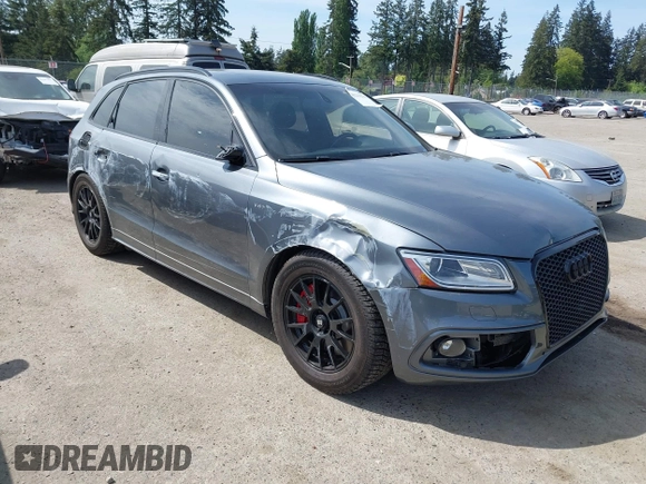 2016 Audi SQ5 Premium Plus z VIN WA1CCAFP3GA047083, wystawiony jako IAAI lot #42233291 z przebiegiem 122 382 mil mil oraz . Historia ofert i sprzedaży dostępna na DreamBid. Obrazek 1.