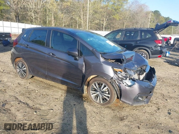 2019 Honda Fit EX with VIN 3HGGK5H8XKM745730, listed as a IAAI auction lot 41911606 with 39,640 mi miles and . Bid and sale history available at DreamBid. Image 1.