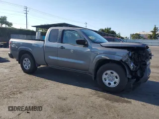 2024 Nissan Frontier S with VIN 1N6ED1CL1RN608922, listed as a Copart auction lot 72343124 with 6,274 mi miles and Salvage Title. Bid and sale history available at carsss.com. Image 4.