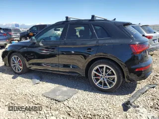 2024 Audi Q5 S line Prestige with VIN WA1F2AFY3R2034081, listed as a Copart auction lot 57884204 with 2,793 mi miles and Salvage Title. Bid and sale history available at carsss.com. Image 2.