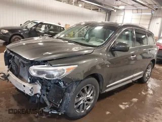 2013 Infiniti JX35 with VIN 5N1AL0MM9DC302346, listed as a IAAI auction lot 41731095 with 118,752 mi miles. Bid and sale history available at carsss.com. Image 21.