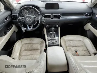 2018 Mazda CX-5 Grand Touring with VIN JM3KFADM7J0399895, listed as a Copart auction lot 47598265 with 0 mi miles and Salvage Title. Bid and sale history available at carsss.com. Image 8.