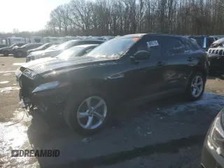 2018 Jaguar F-Pace 25t Premium with VIN SADCJ2FX0JA324060, listed as a Copart auction lot 88692105 with 66,535 mi miles and Salvage Title. Bid and sale history available at DreamBid. Image 1.