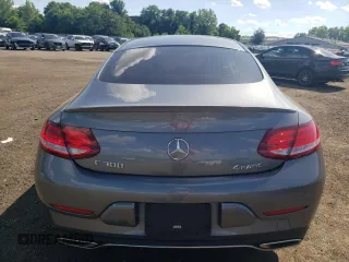 2017 Mercedes-Benz C 300 with VIN WDDWJ4KB1HF365363, listed as a Copart auction lot 61899515 with 54,801 mi miles and Salvage title. Bid and sale history available at DreamBid. Image 6.