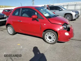 2012 FIAT 500 Pop with VIN 3C3CFFAR1CT365732, listed as a Copart auction lot 62780245 with 79,487 mi miles and Salvage title. Bid and sale history available at DreamBid. Image 4.