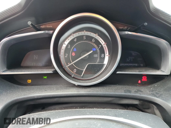2014 Mazda 3 S Touring with VIN JM1BM1V39E1184958, listed as a Copart auction lot 48529135 with 171,367 mi miles and Salvage Title. Bid and sale history available at DreamBid. Image 9.