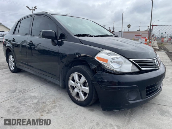 2011 Nissan Versa S with VIN 3N1BC1AP4BL410195, listed as a Copart auction lot 56341625 with 201,351 mi miles and Clean title. Bid and sale history available at DreamBid. Image 1.