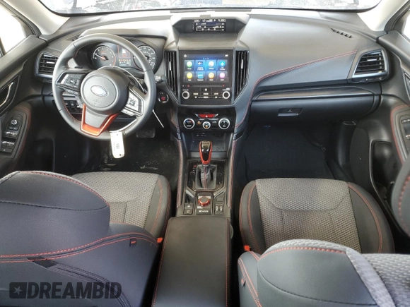2023 Subaru Forester Special Sports with VIN JF2SKAJC9PH519062, listed as a Copart auction lot 57493575 with 11,588 mi miles and Salvage title. Bid and sale history available at DreamBid. Image 8.