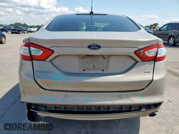 2016 Ford Fusion SE with VIN 3FA6P0H70GR104866, listed as a Copart auction lot 63976675 with 93,504 mi miles and Salvage title. Bid and sale history available at DreamBid. Image 6.