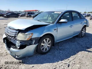 2008 Ford Taurus SEL with VIN 1FAHP24W08G187645, listed as a Copart auction lot 73165724 with 166,626 mi miles and Salvage Title. Bid and sale history available at carsss.com. Image 1.