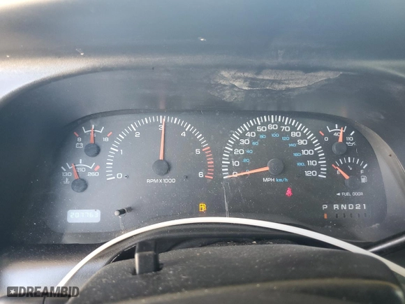 2001 Dodge Ram 1500 with VIN 3B7HF13Y91M515490, listed as a Copart auction lot 73554124 with 207,763 mi miles and Salvage Title. Bid and sale history available at carsss.com. Image 9.