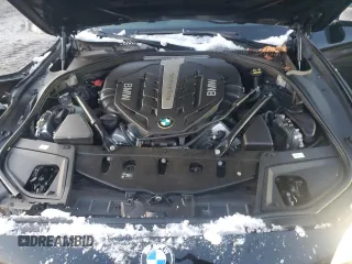 2016 BMW 5 Series 550i xDrive with VIN WBAKP9C52GD981190, listed as a Copart auction lot 85248244 with 90,962 mi miles and Salvage title. Bid and sale history available at DreamBid. Image 11.