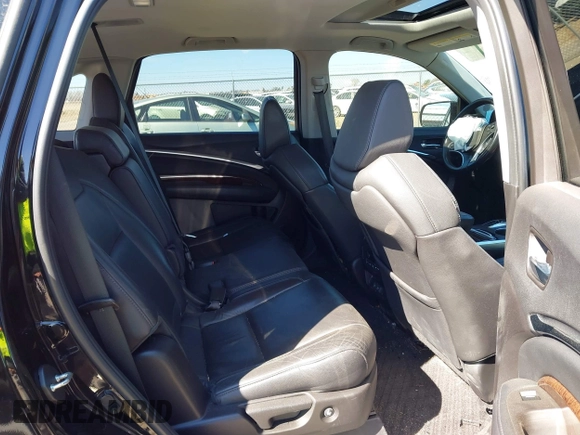 2018 Acura MDX w/Technology Pkg with VIN 5J8YD4H53JL006200, listed as a IAAI auction lot 41881504 with 84,115 mi miles. Bid and sale history available at carsss.com. Image 8.