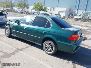 2000 Honda Civic EX with VIN 1HGEJ8642YL051958, listed as a IAAI auction lot 41826212 with 183,001 mi miles. Bid and sale history available at carsss.com. Image 3.
