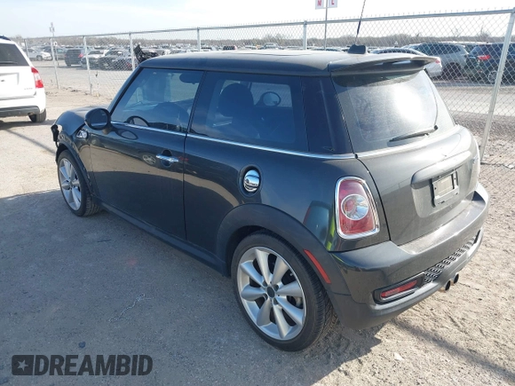 2012 MINI Hardtop S with VIN WMWSV3C5XCTY26065, listed as a IAAI auction lot 41811317 with 74,858 mi miles and . Bid and sale history available at DreamBid. Image 3.