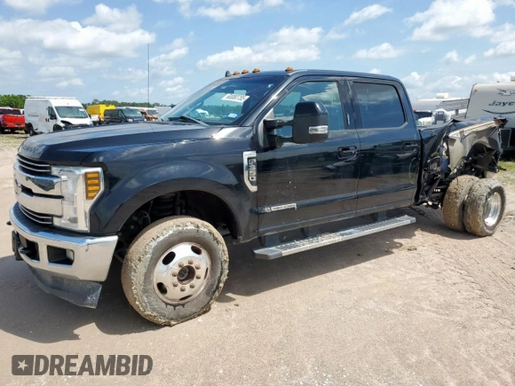 2019 Ford F-350 XL z VIN 1FT8W3DT6KEE82020, wystawiony jako Copart lot #60080755 z przebiegiem 381 486 mil mil oraz Szkoda całkowita • Salvage title. Historia ofert i sprzedaży dostępna na DreamBid. Obrazek 1.