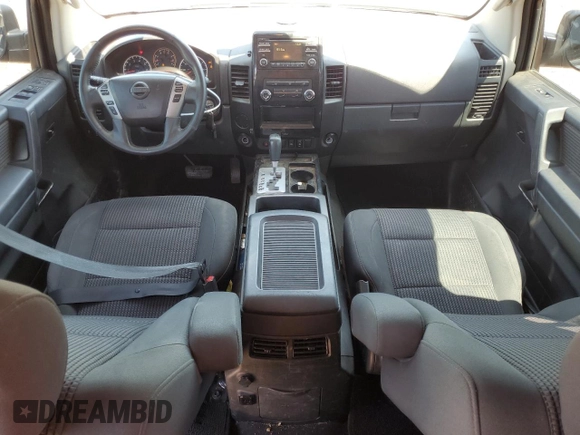 2014 Nissan Titan SV with VIN 1N6BA0EDXEN505116, listed as a Copart auction lot 59615845 with 132,319 mi miles and Salvage title. Bid and sale history available at DreamBid. Image 8.
