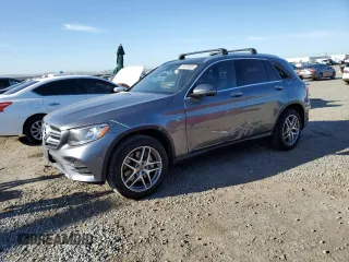 2017 Mercedes-Benz GLC with VIN WDC0G4KB4HF216860, listed as a Copart auction lot 49709395 with 91,617 mi miles and Salvage Title. Bid and sale history available at carsss.com. Image 1.