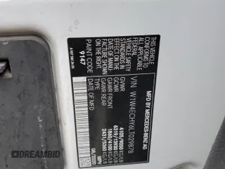2020 Mercedes-Benz Sprinter Cargo with VIN W1W4ECHY6LT029878, listed as a Copart auction lot 46872134 with 101,066 mi miles and . Bid and sale history available at carsss.com. Image 13.