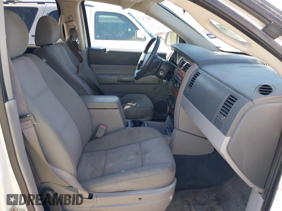 2007 Dodge Durango SLT with VIN 1D8HB48P27F515290, listed as a IAAI auction lot 42466551 with 205,440 mi miles and . Bid and sale history available at DreamBid. Image 5.
