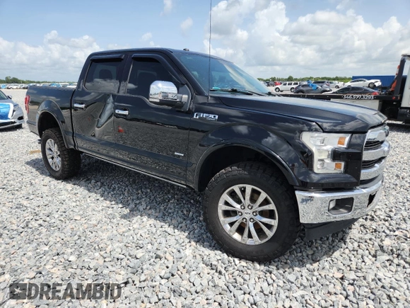 2017 Ford F-150 XL with VIN 1FTEW1CG0HFB99630, listed as a Copart auction lot 59772715 with 52,518 mi miles and Salvage title. Bid and sale history available at DreamBid. Image 4.