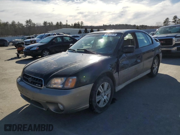 2004 Subaru Legacy Outback with VIN 4S3BE896147209227, listed as a Copart auction lot 47612575 with 198,109 mi miles and Salvage title. Bid and sale history available at DreamBid. Image 1.