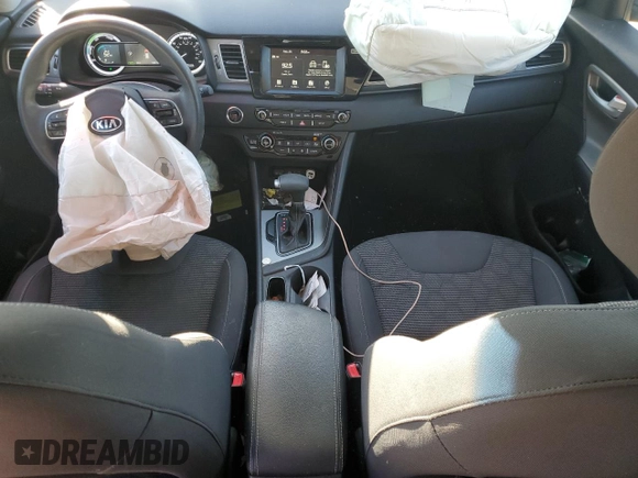 2017 Kia Niro FE with VIN KNDCB3LC5H5049319, listed as a Copart auction lot 46714525 with 50,213 mi miles and Salvage Title. Bid and sale history available at carsss.com. Image 8.