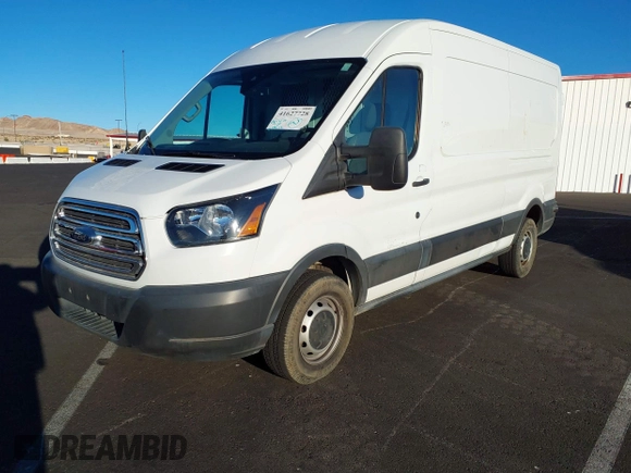 2018 Ford Transit with VIN 1FTBW2CM7JKA88309, listed as a IAAI auction lot 41627728 with 55,613 mi miles and . Bid and sale history available at DreamBid. Image 17.