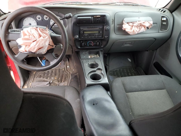 2004 Ford Ranger XL Fleet with VIN 1FTYR44U84PA08731, listed as a Copart auction lot 43418425 with 181,053 mi miles and Salvage Title. Bid and sale history available at carsss.com. Image 8.